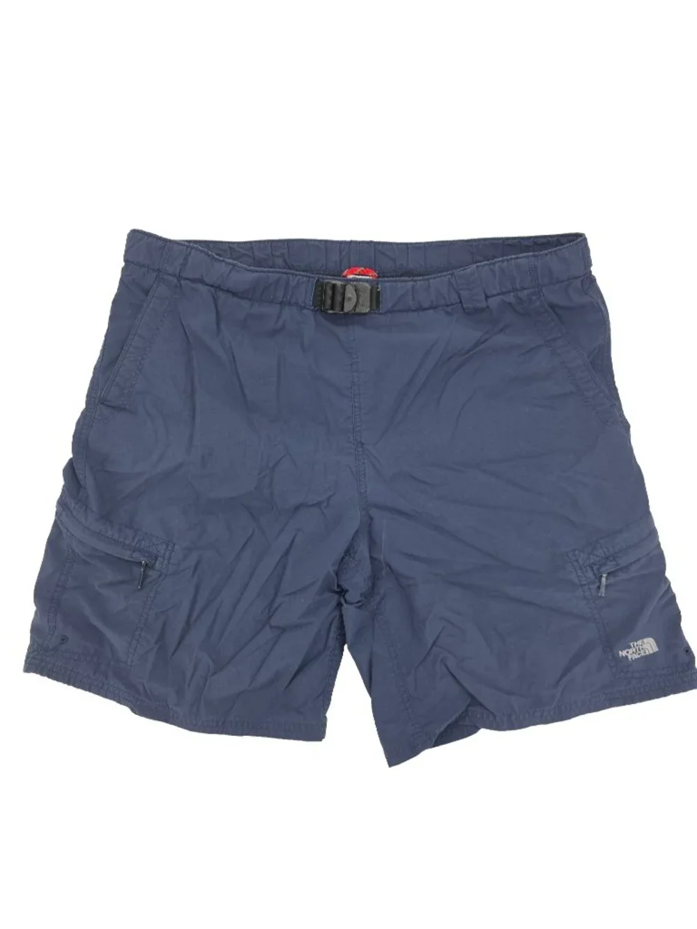 North Face Swim Shorts Mens Large Blue Belted Trunks 8
